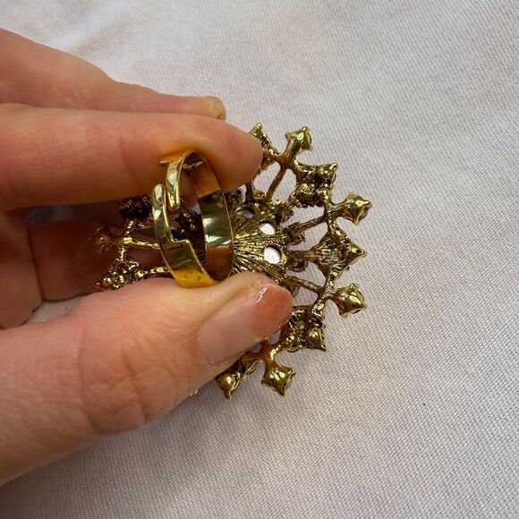 Party Holidays Adjustable Bling Ring - Picture 4 of 4